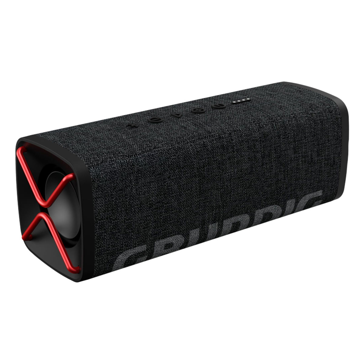 Grundig GBT Club Black Bluetooth Speaker | Streaming | Freisprechen Smartphone Ladefunktion Rufannahme 20 Watt stereo