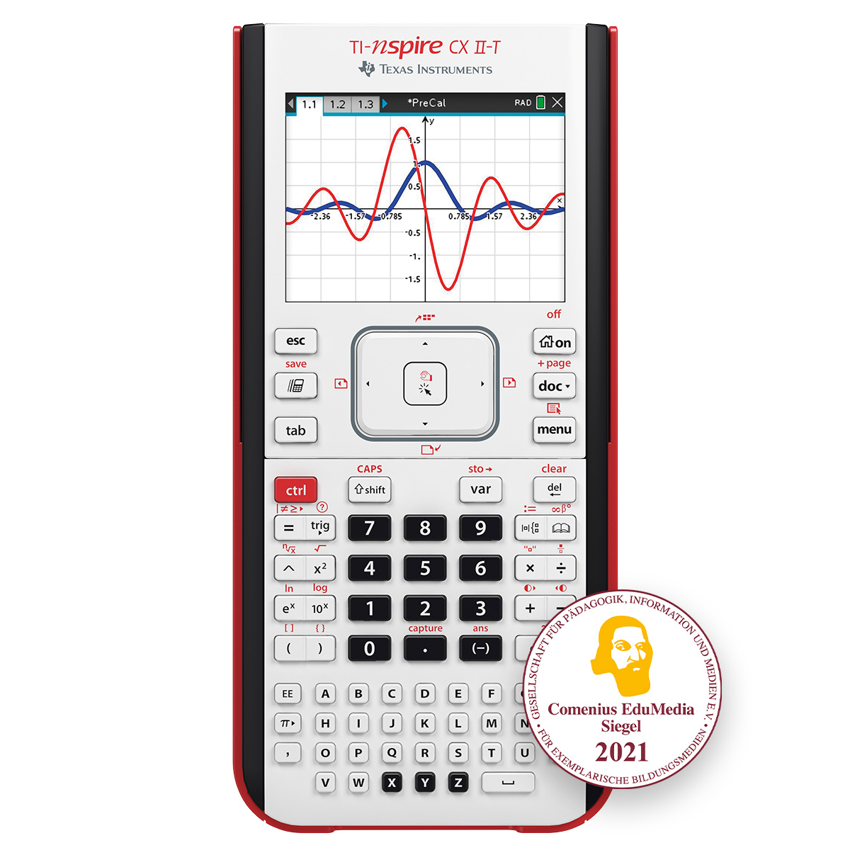 TI-Nspire CX II-T Grafikrechner Texas Instruments 