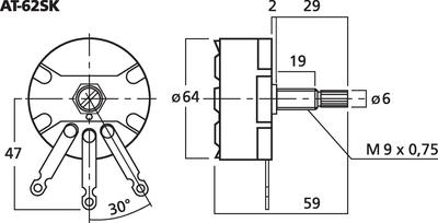 MONACOR AT-62SK L-Regler