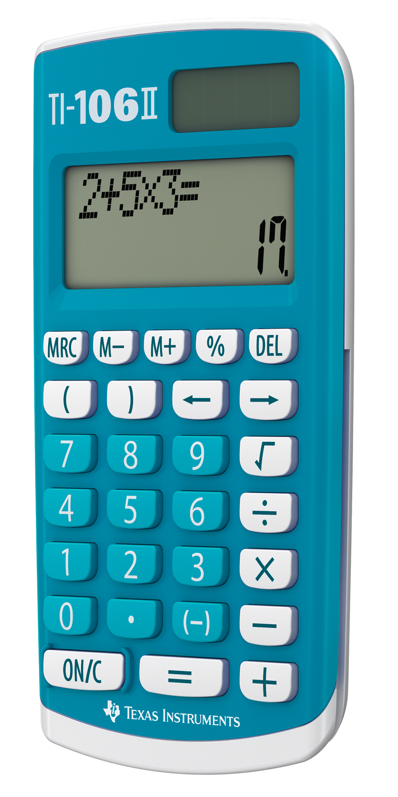 TI-106 II Schulrechner Texas Instruments, mit Vorrangautomatik, Solar 