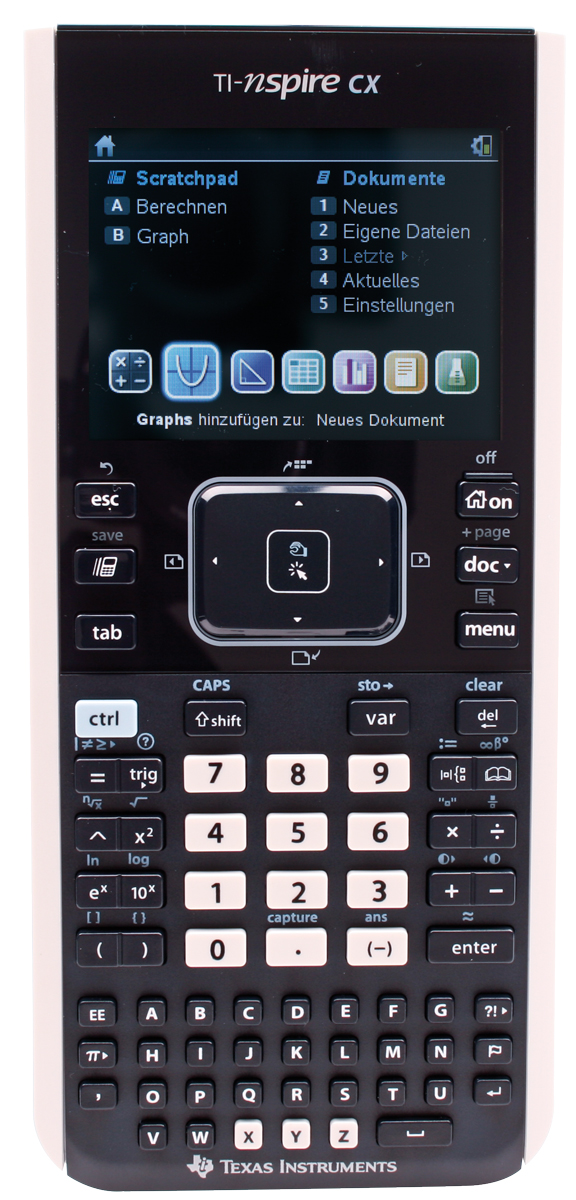 TI-Nspire CX Grafikrechner Texas Instruments 