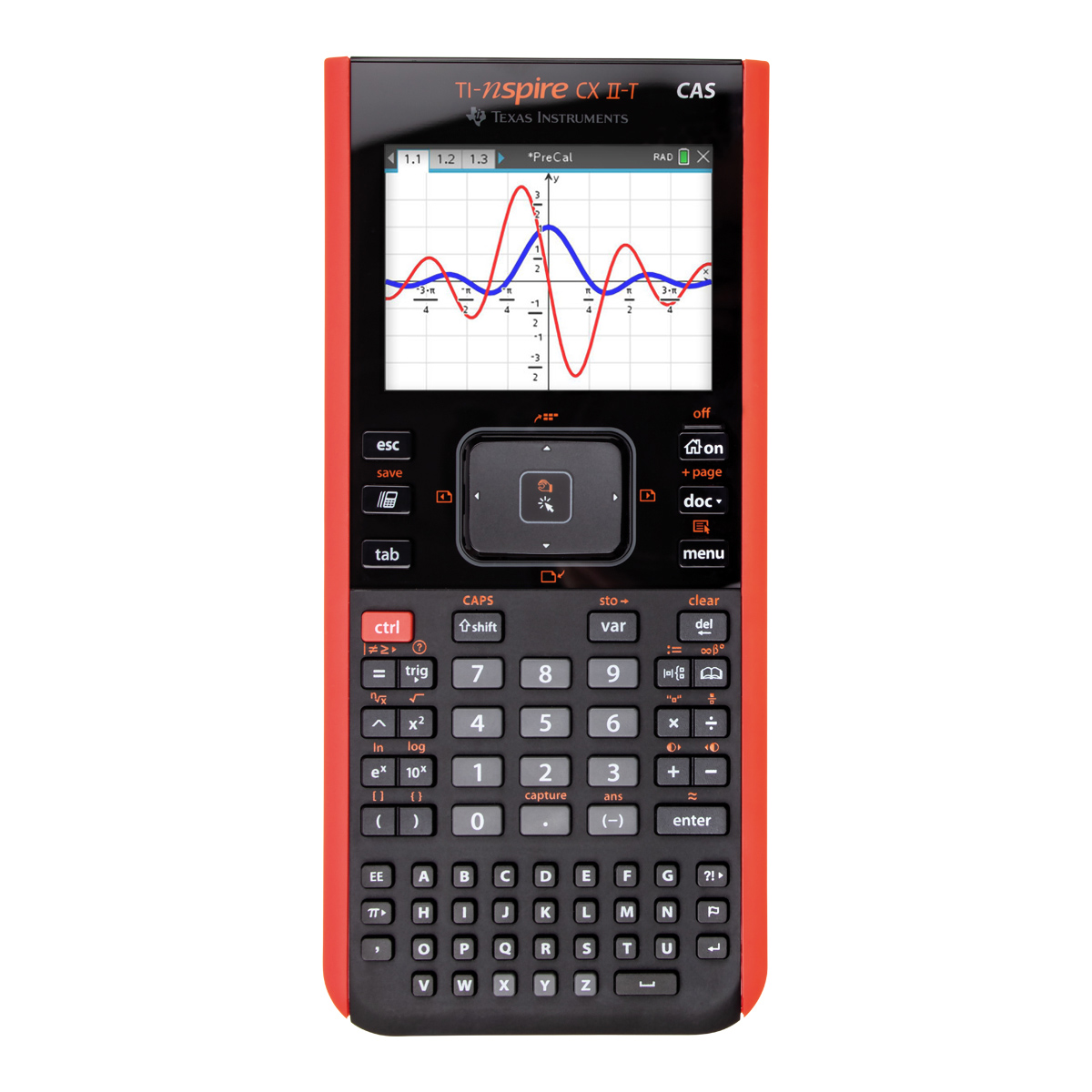 TI-Nspire CX II-T CAS Grafikrechner Texas Instruments 