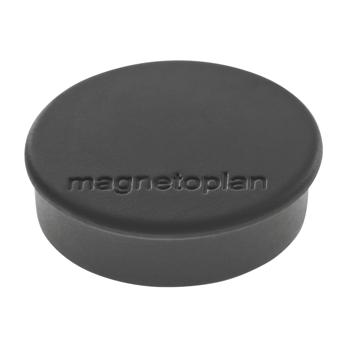 Magnetoplan 1664512 Magnet Discofix Hobby, 10 Stück einfarbig schwarz