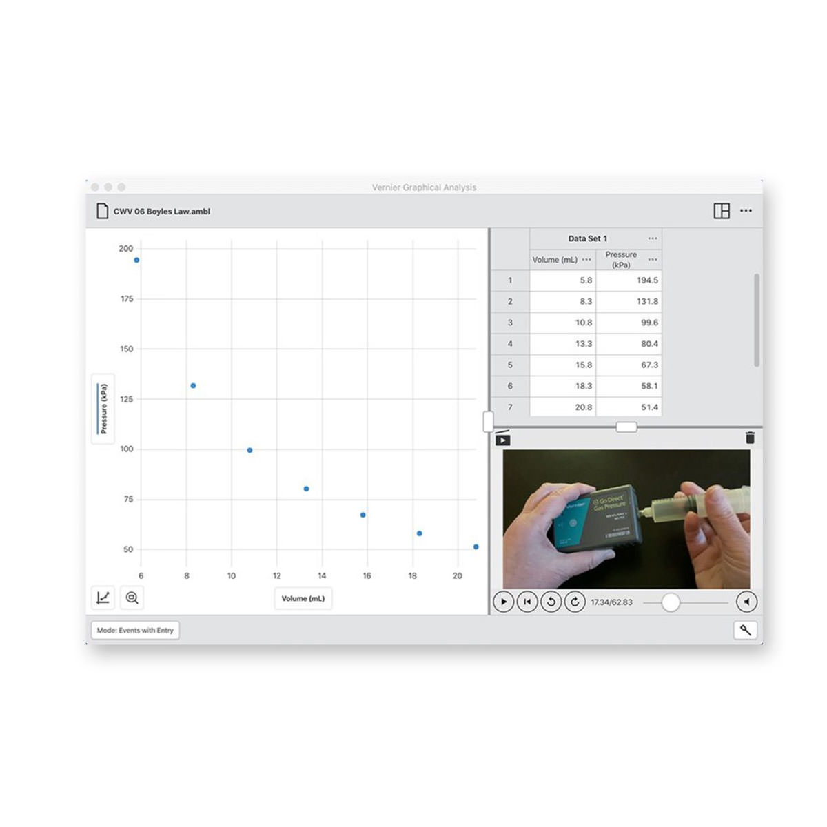 Vernier Graphical Analysis Pro 1-Jahres-Einzelplatzlizenz 