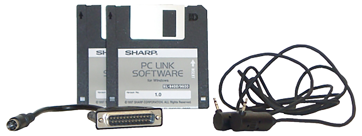 Sharp CE-LK1G Verbindungs-Kit für EL-9600/EL-9650 Kabel+Adapter+Software