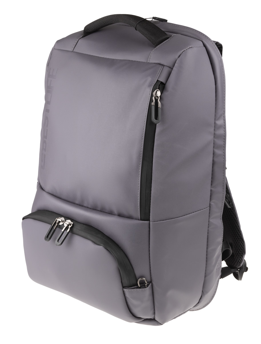 BestLife TravelSafe Neoton RUCKSACK grau Laptop Rucksack für 15,6'', Security Features, USB