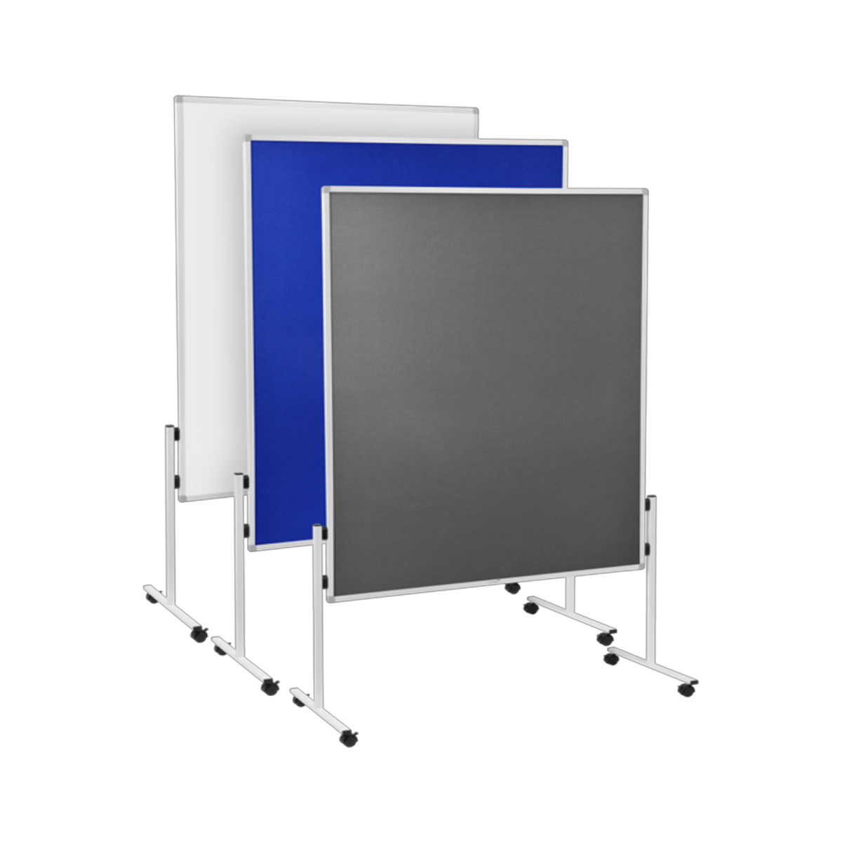 Legamaster 7-209100 Moderationswand ECONOMY 150 x 120 cm, blau