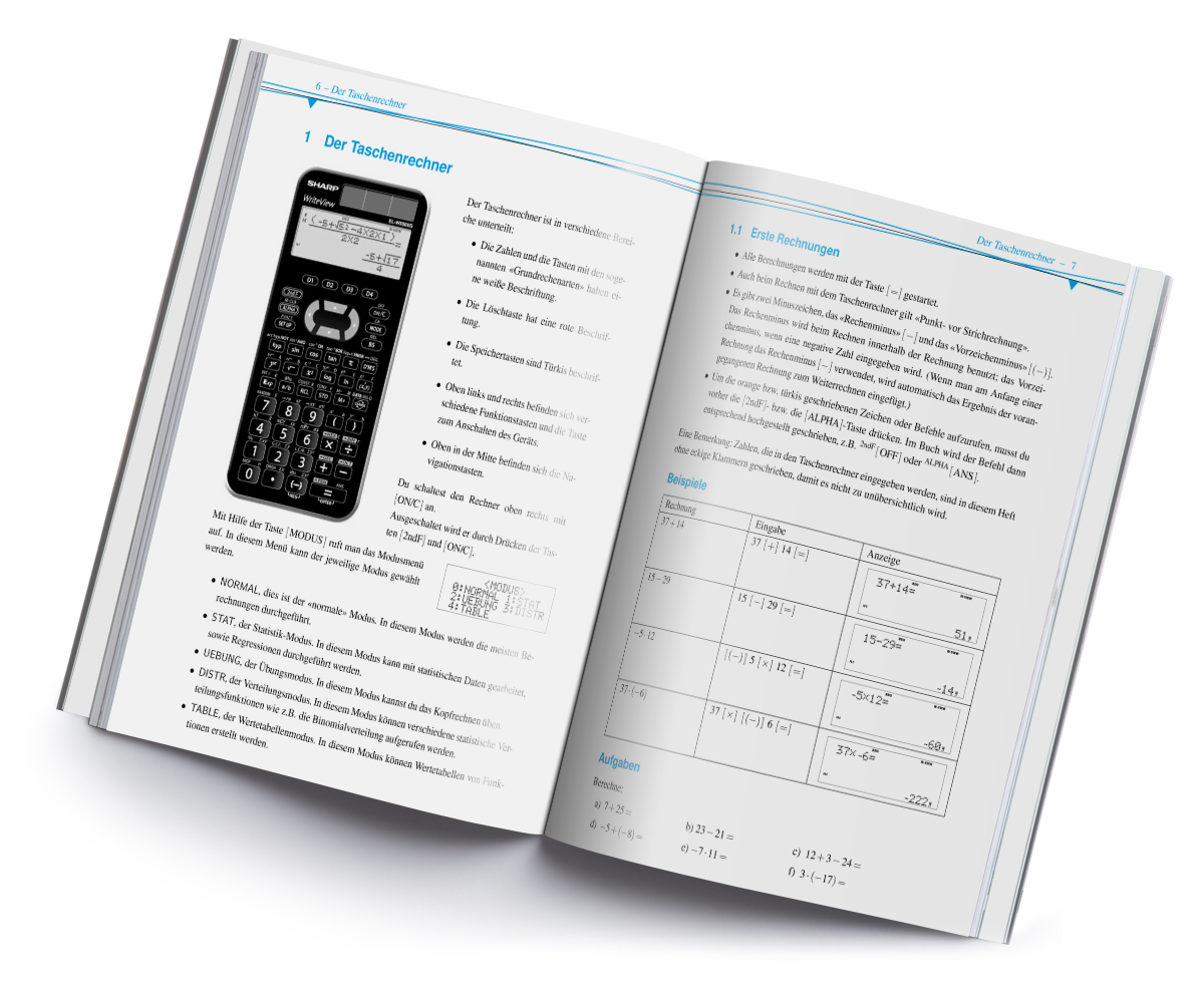 Im Fokus II: Sharp EL-W550 XG Das Buch zum Rechner - Schnell & einfach erklärt mit vielen Beispielen