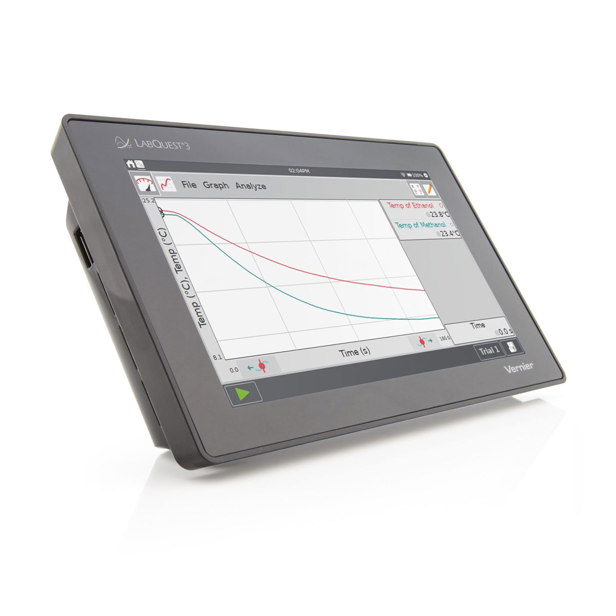 Vernier LabQuest 3 Datenlogger (LABQ3) Touchscreen/500MB/Bluetooth/vers. Anschlüsse