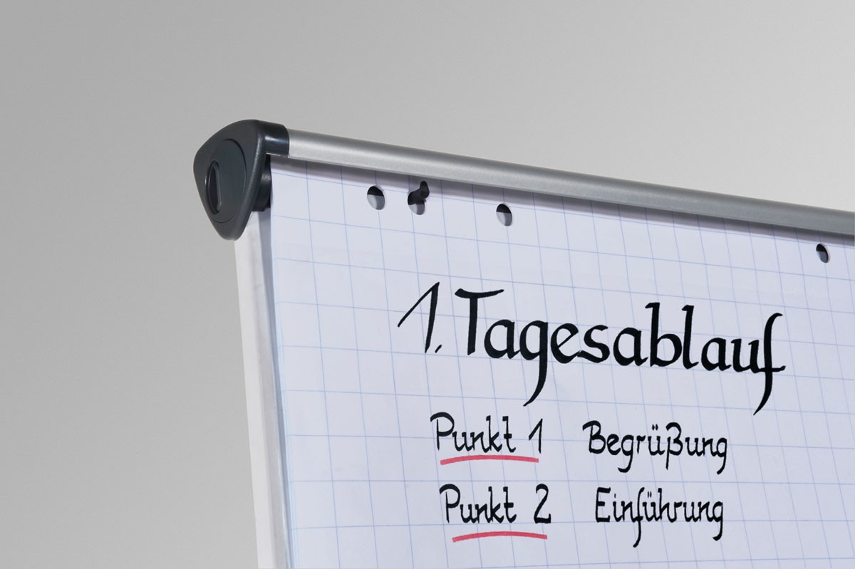 Legamaster Flipchart Papier Kariert 98 X 65 Cm Rolle Mit Blatt 5 Rollen 5 X Blatt Dynatech