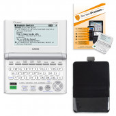 Casio EW-G 200 elektronisches Wörterbuch inkl. Schutztasche und Displayschutzfolie