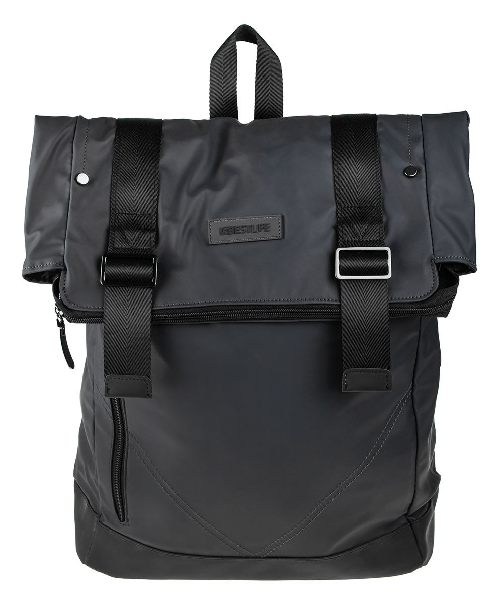 BestLife Business La Minor RUCKSACK grau, für Laptop bis 15,6'', wasserabweisend 21l,