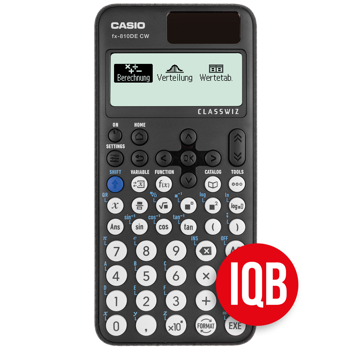 Casio FX-810 DE CW ClassWiz Schulrechner mit Einstein-Bedruckung (Motiv 15)