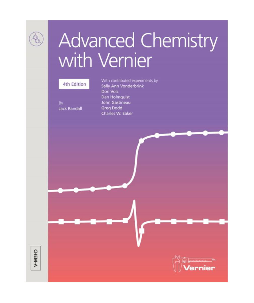 Advanced Chemistry with Vernier Anleitungsbuch mit 35 Experimenten für 8 Sensoren und CD-ROM