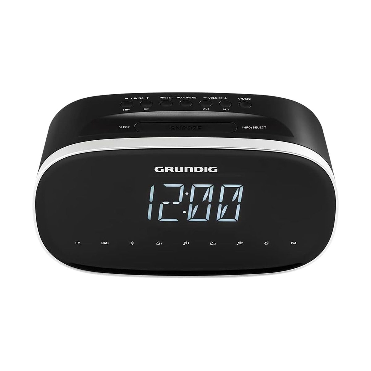 Grundig Sonoclock 3500 BT DAB+ UKW Radiowecker Bluetooth, USB-Ladefunktion, LED-Display