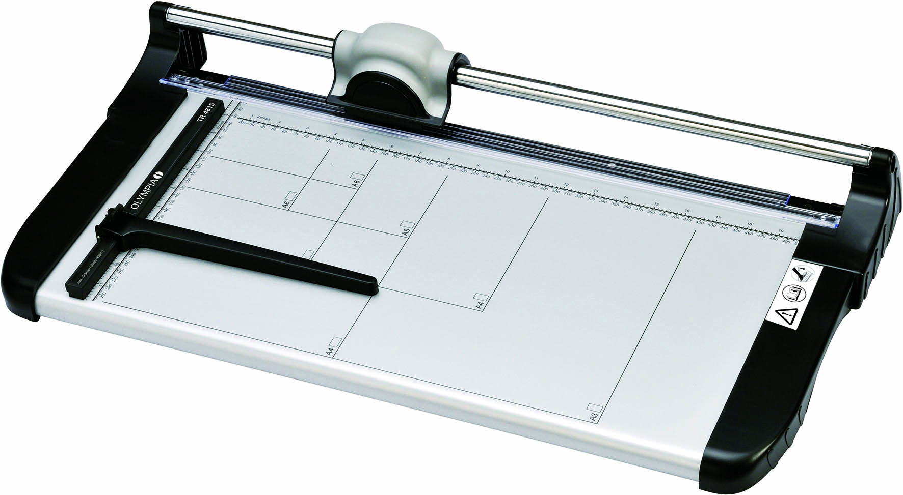 Olympia TR 4815 Rollen-Papierschneidemaschine I A3 I 480mm Breite I bis 15 Blatt 