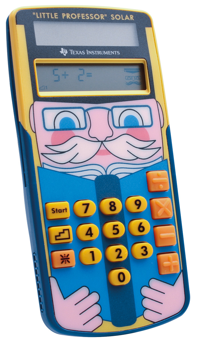 TI-Little Professor SOLAR Lern- und Übungsrechner von Texas Instruments