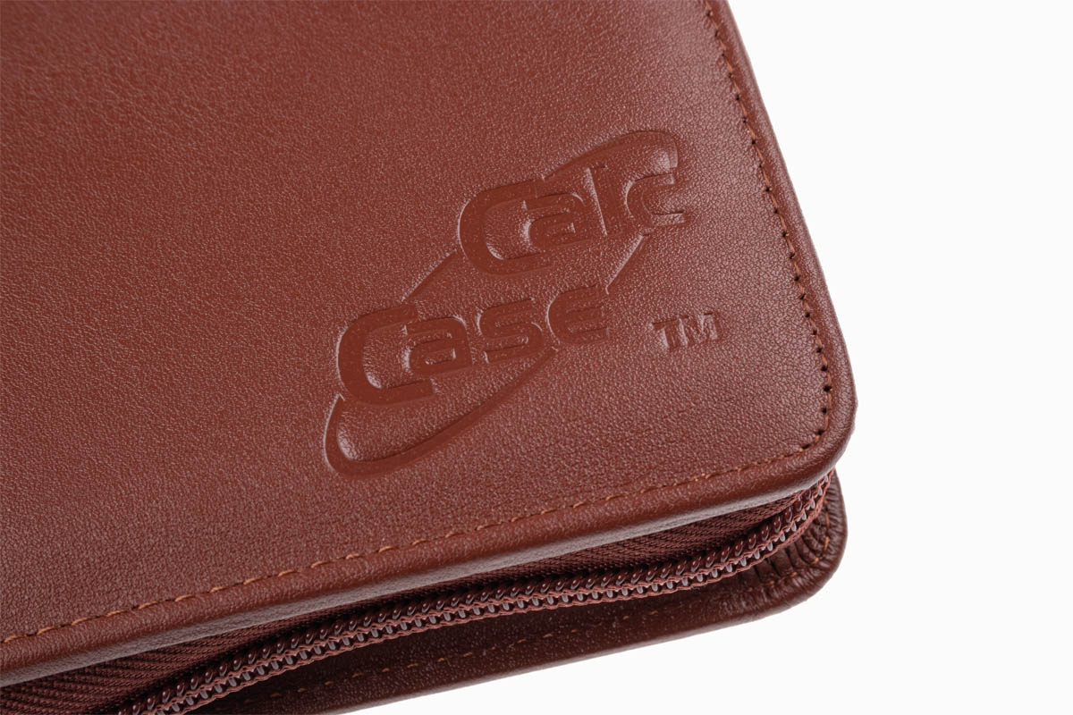 CalcCase Executive aus Rindsleder braun