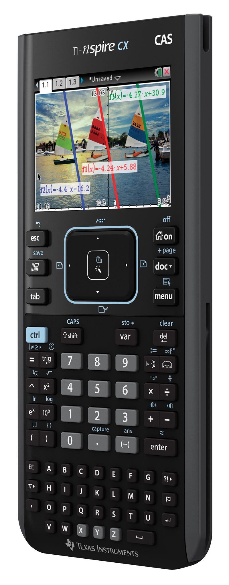 TI-Nspire CX CAS Grafikrechner Texas Instruments 