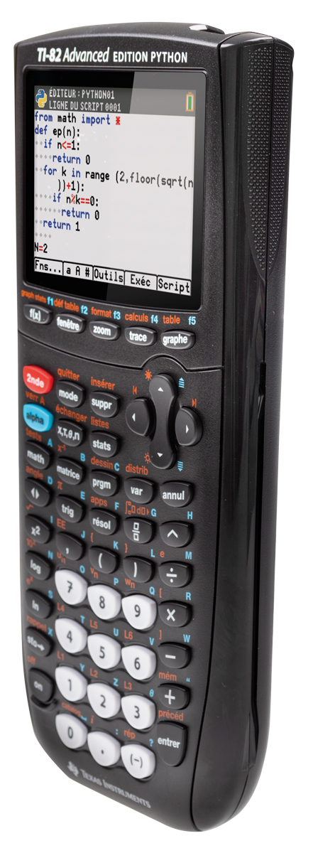 TI-82 Advanced Python Edition Grafikrechner Texas Instruments 