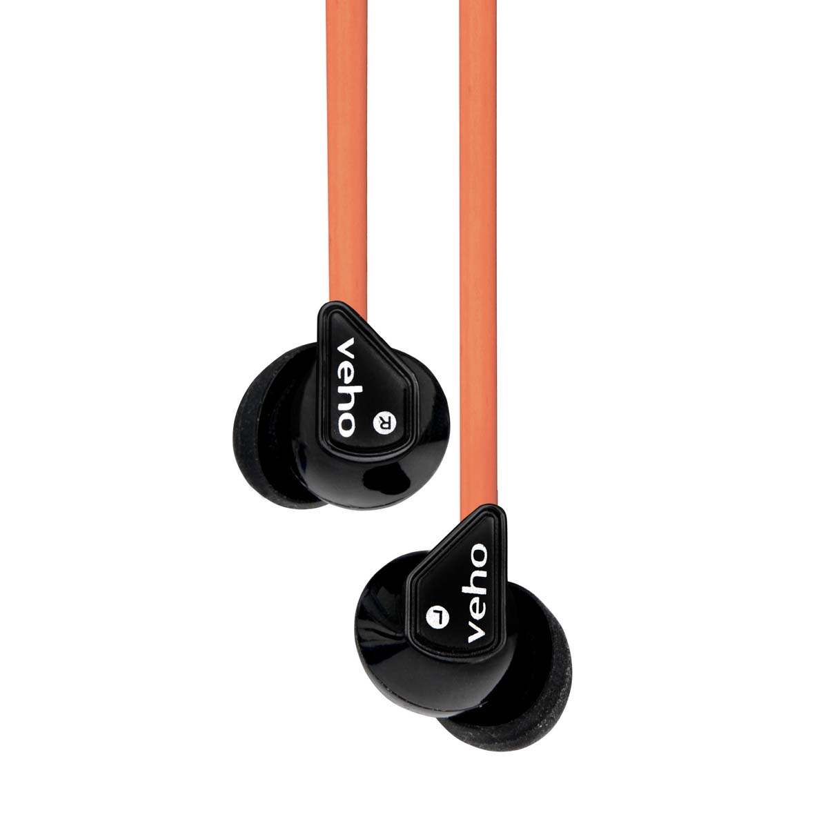 Veho VEP-003-360Z1 In-Ear Kopfhörer, kabelgebunden, orange 