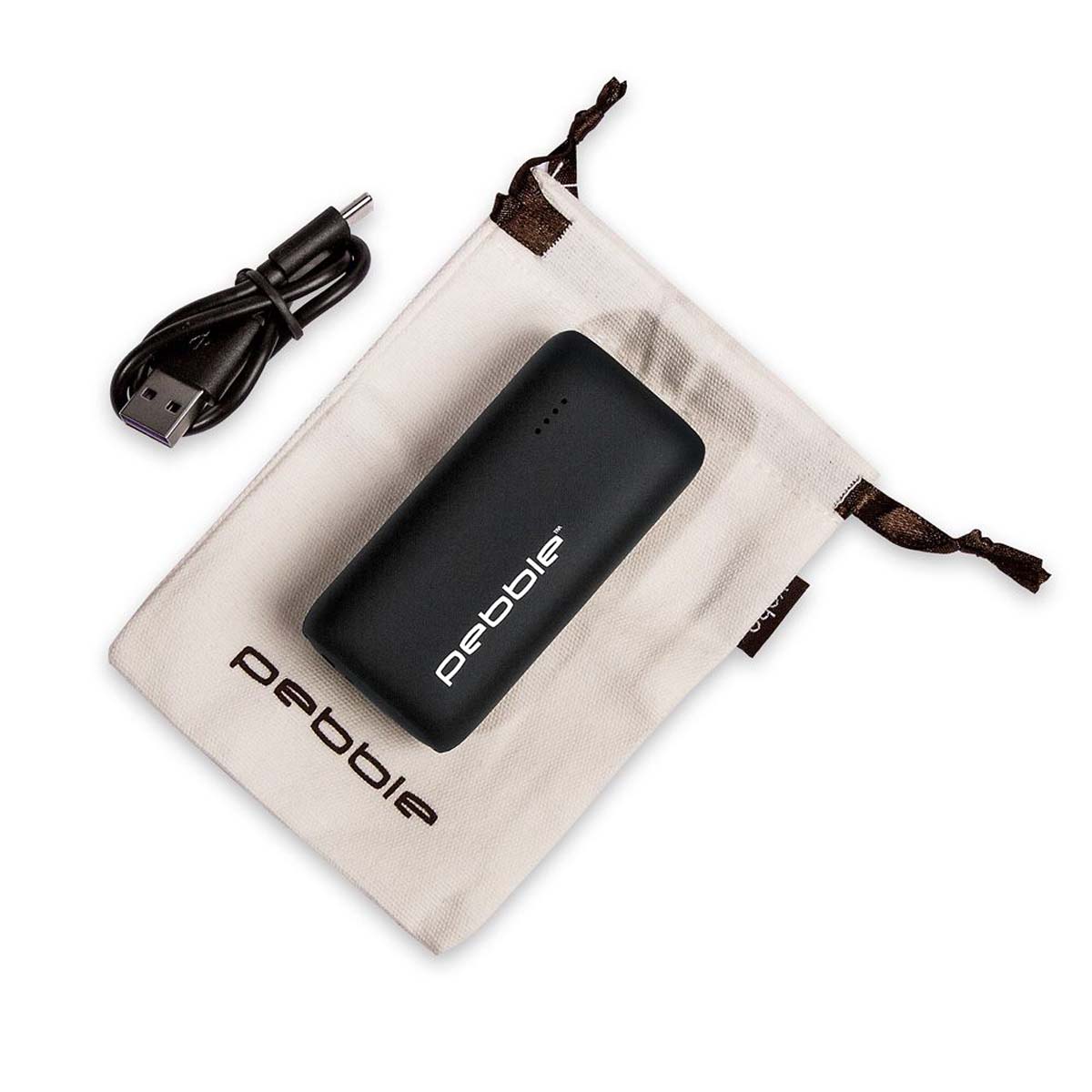 Veho VPP-114-PZ5-B Pebble PZ5 Power Bank 5000mAh, Lithium Polymer LiPo, schwarz