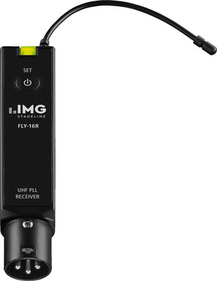 IMG Stageline FLY-16R PA-Audio-Funk-Empfänger 16-Kanäle, 3pol-XLR-Stecker, inkl. USB-Kabel