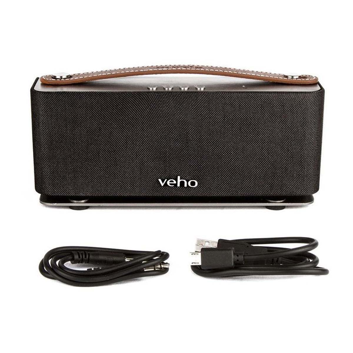 Veho VSS-401-MR7 Retro Wireless Lautsprecher, 75 dB, 2x 5 W, 65 Hz - 20 KHz, 4000 Ohm