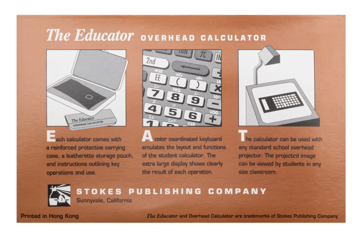 TI-OHD 30 X Overheadversion des TI-30 Xa/TI-30 XaSolar/TI-30 eco RS von Texas Instruments