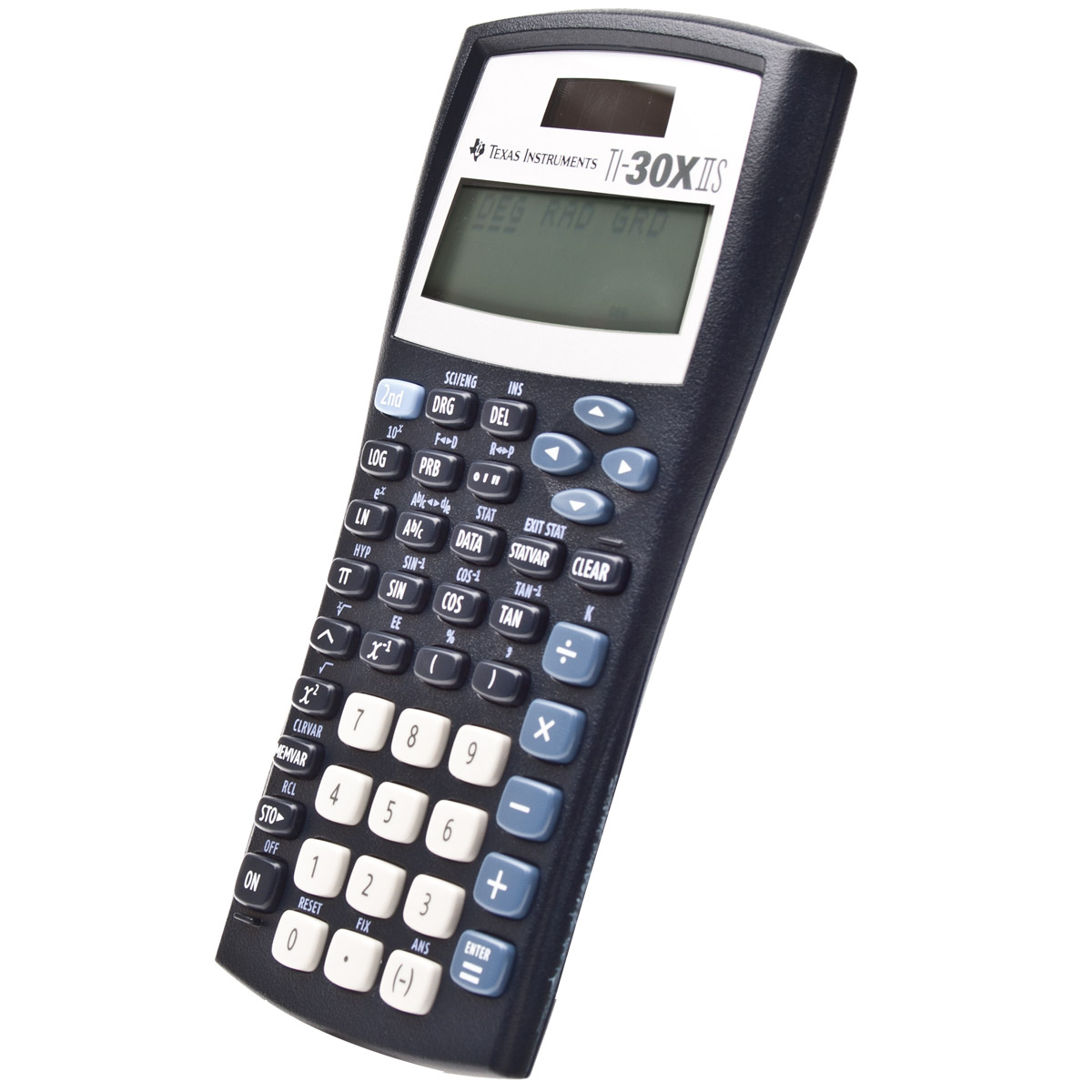 TI-30 X II S Schulrechner Texas Instruments, 2-zeiliiges Display, Solar 