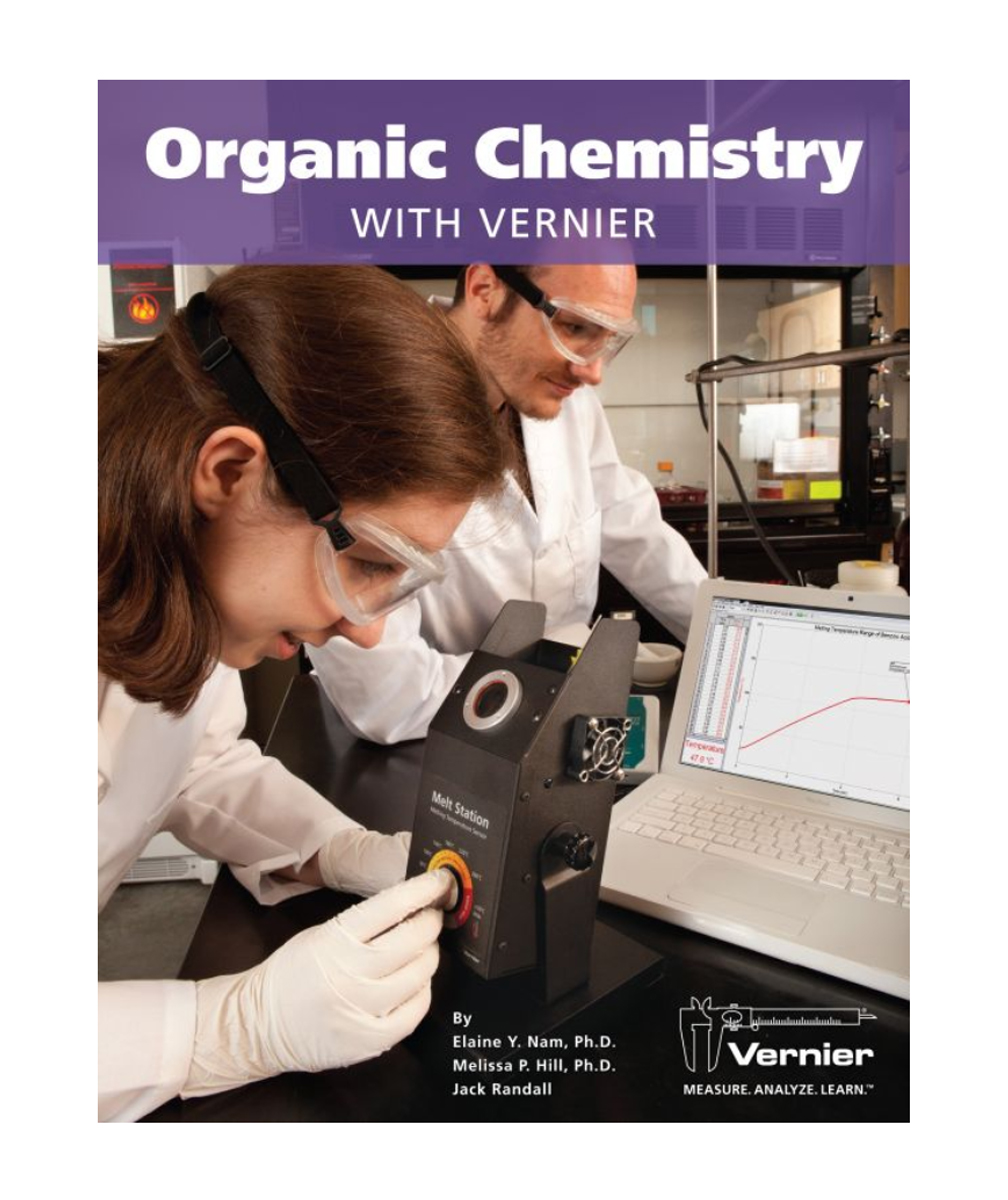 Organic Chemistry with Vernier / 26 Experimente m. verschiedene Sensoren(MLT-BTA/CHEM-POL/SVIS-PL)