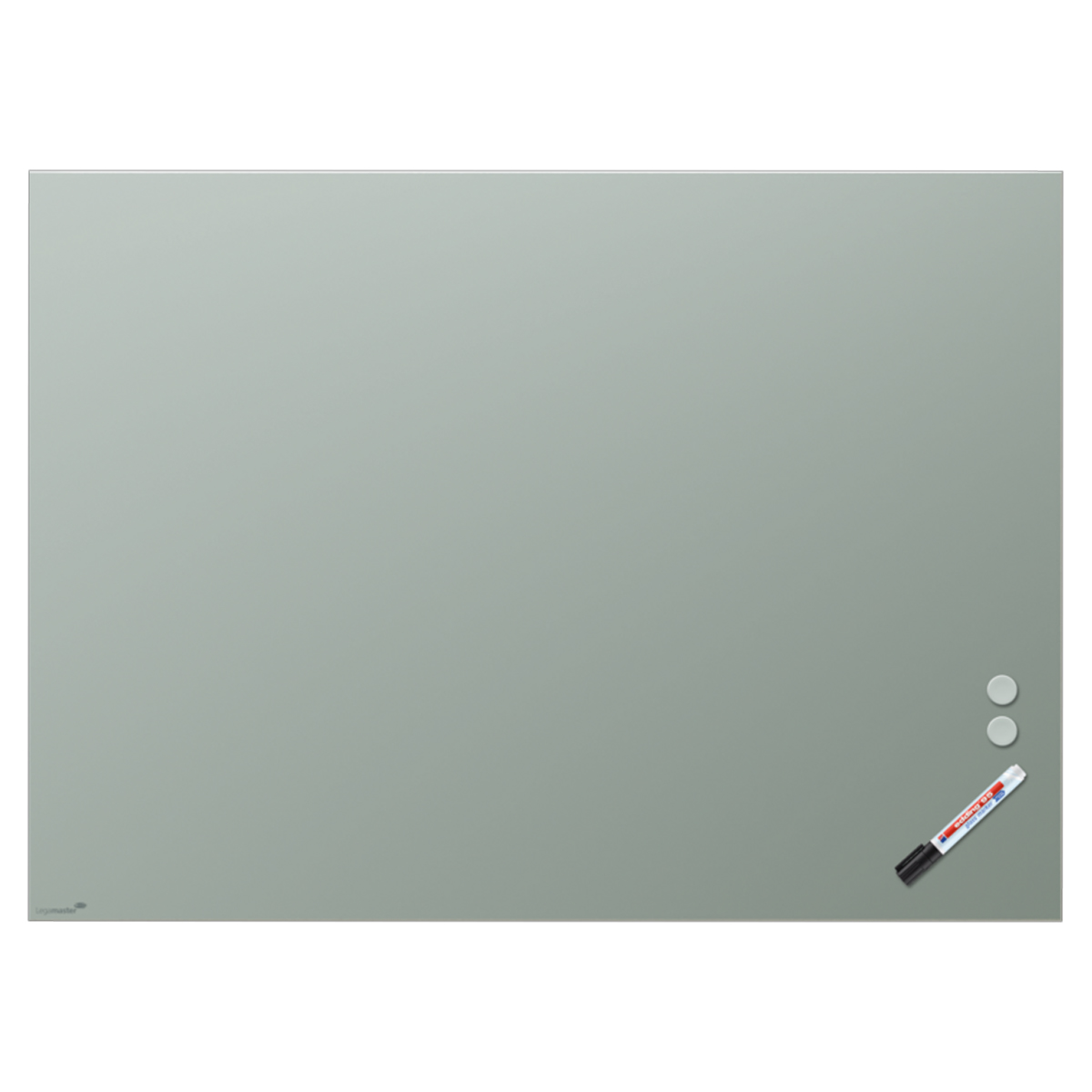 Legamaster 7-104054 matte Glasboard 90 x 120 cm, sage green