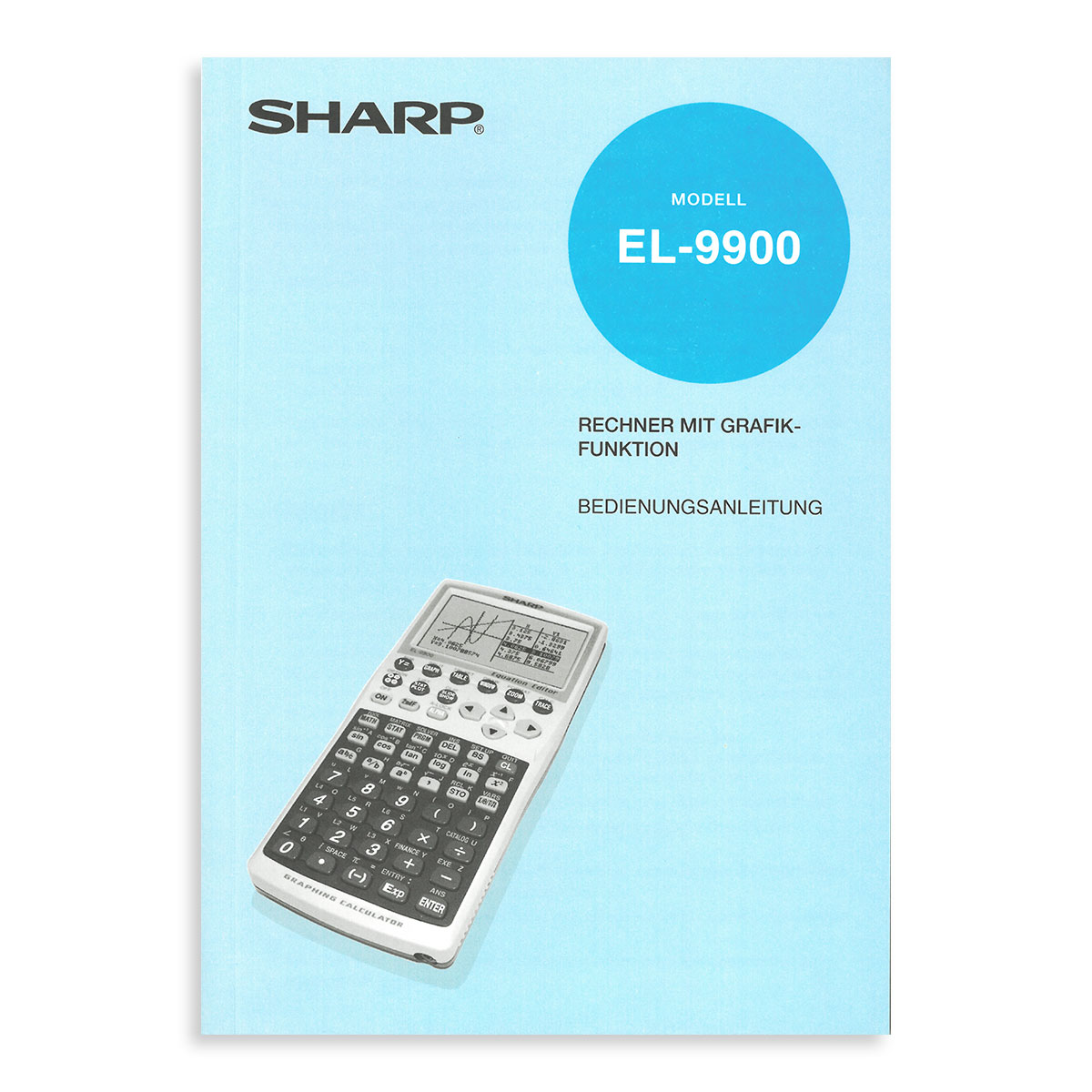 Anleitung Sharp EL-9900G (deutsch, 272 Seiten) 