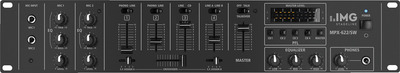 IMG STAGELINE MPX-622/SW 6-Kanal-Stereo-Audio-Mischpult